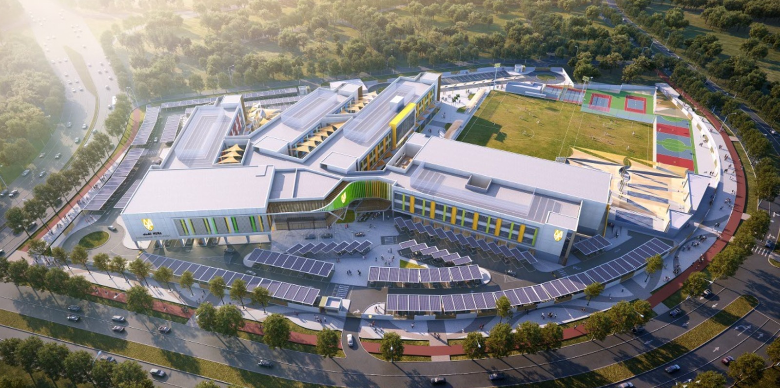 Works Educational Building | Muna British academy 